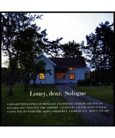 $5.40 Loney Dear SOLOGNE CD CD