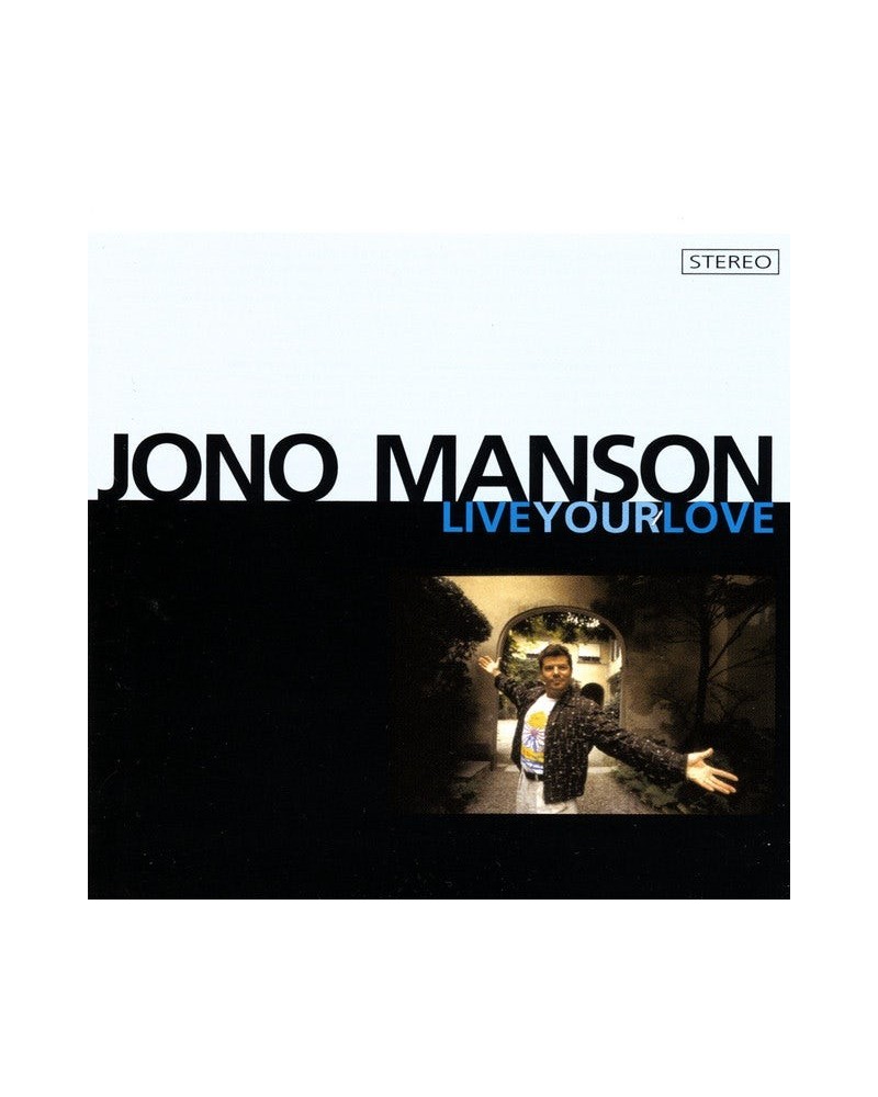 $6.24 Jono Manson LIVE YOUR LOVE CD CD