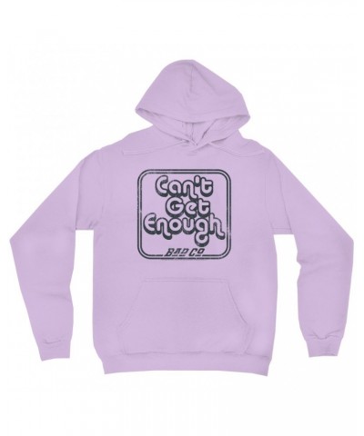 $13.58 Bad Company Hoodie | Can't Get Enough Logo Distressed Hoodie Sweatshirts