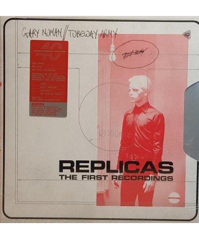 $14.75 Gary Numan REPLICAS - THE FIRST RECORDINGS (SAGE GREEN VINYL) Vinyl Record Vinyl