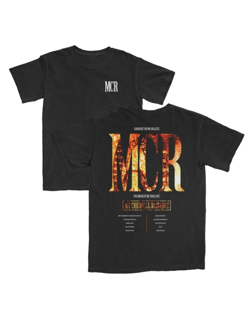 $9.86 My Chemical Romance MCR Bullets Tracks T-Shirt Shirts