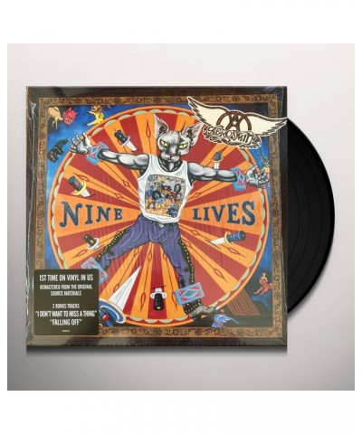 $11.02 Aerosmith Nine Lives Vinyl Record Vinyl