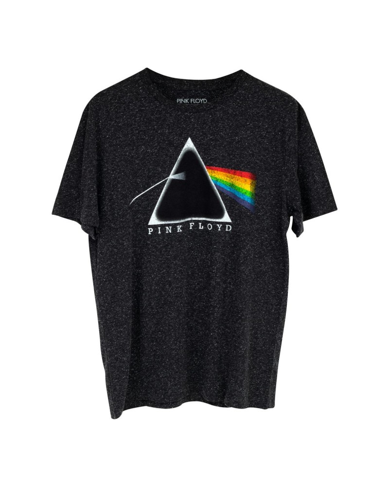 $7.14 Pink Floyd Dark Side of the Moon White Dotted T-shirt Shirts