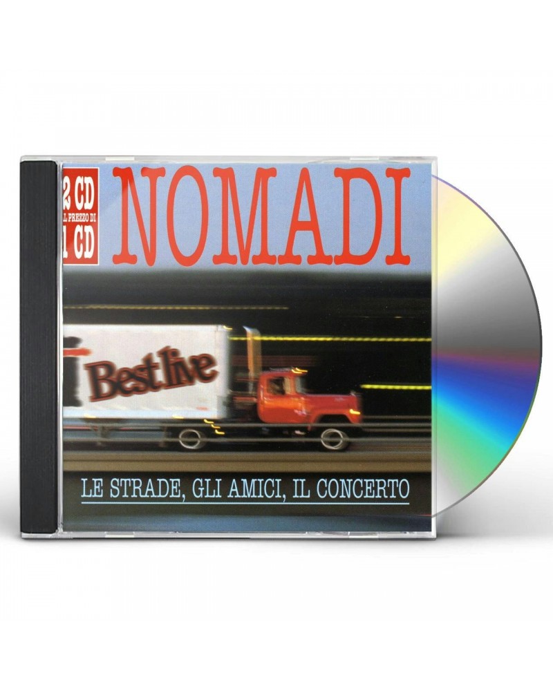 $6.40 Nomadi LE STRADE GLI AMICI IL CONCERTO CD CD