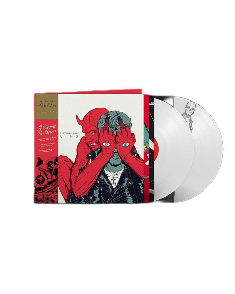 $14.87 Queens of the Stone Age Villains (Opaque/2LP) Vinyl Record Vinyl