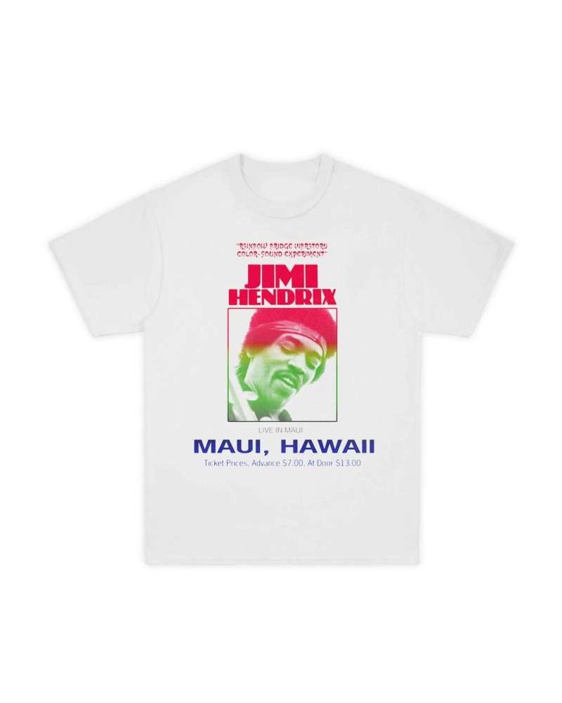 $12.00 Jimi Hendrix MAUI GIG POSTER TEE Shirts