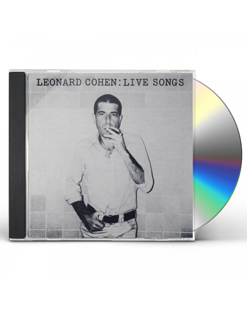 $6.00 Leonard Cohen LIVE SONGS CD CD