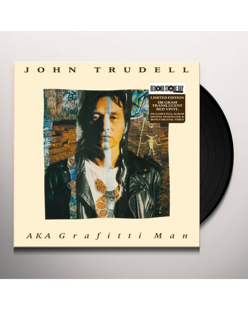 $10.51 John Trudell AKA Graffiti Man Vinyl Record Vinyl