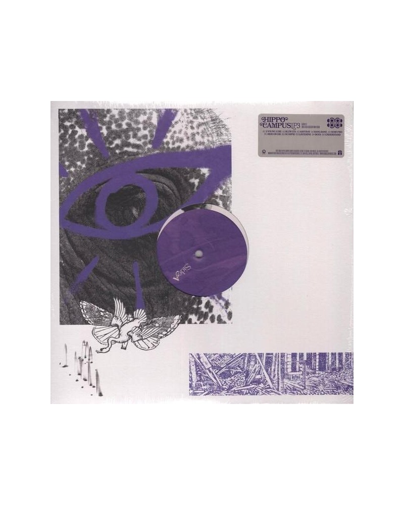 $11.34 Hippo Campus LP3 (LIMITED/OPAQUE PURPLE SWIRL/140G) (I) Vinyl Record Vinyl