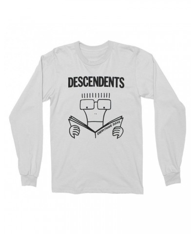 $16.12 Descendents Everything Sucks Longsleeve Tee (White) Shirts