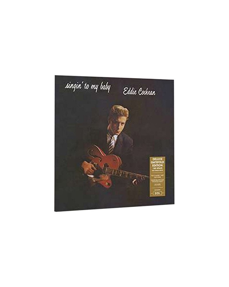 $5.52 Eddie Cochran SINGIN TO MY BABY Vinyl Record Vinyl