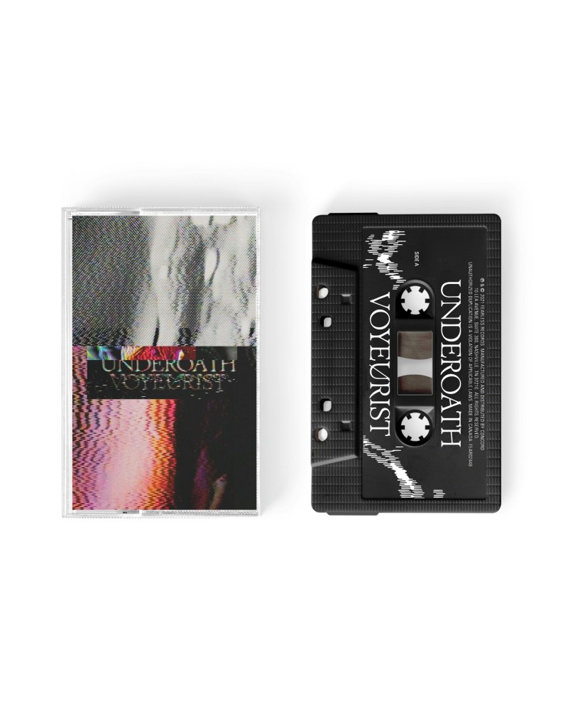 $6.00 Underoath "Voyeurist" Black Sonic Cassette Tapes