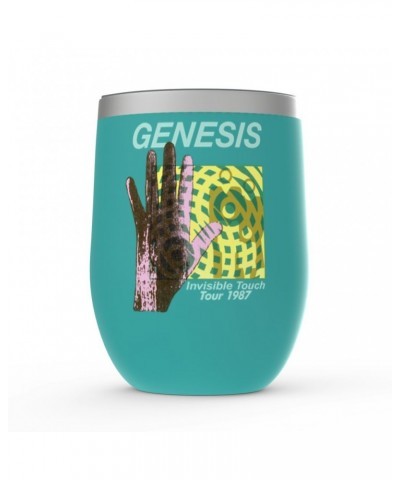 $6.89 Genesis Wine Tumbler | Modern 1987 Invisible Touch Album Design Stemless Wine Tumbler Drinkware