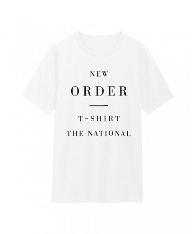 $11.40 The National DC: New Order T-Shirt Shirts