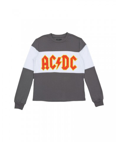 $2.40 AC/DC Longsleeve Crew Neck T-shirt Shirts