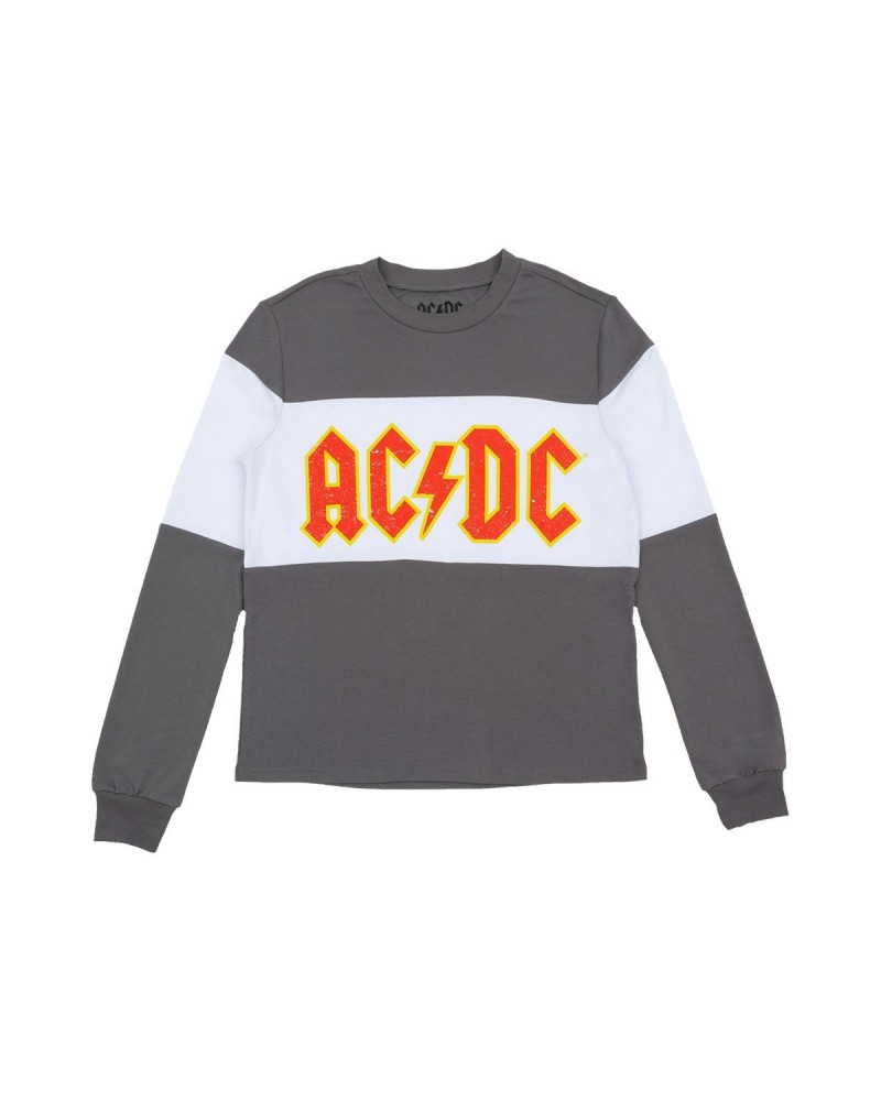 $2.40 AC/DC Longsleeve Crew Neck T-shirt Shirts