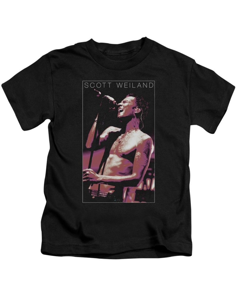 $5.70 Scott Weiland Kids T Shirt | VOCAL BLAST Kids Tee Kids