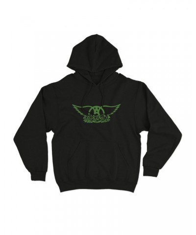 $22.00 Aerosmith Green Wings Hoodie Sweatshirts