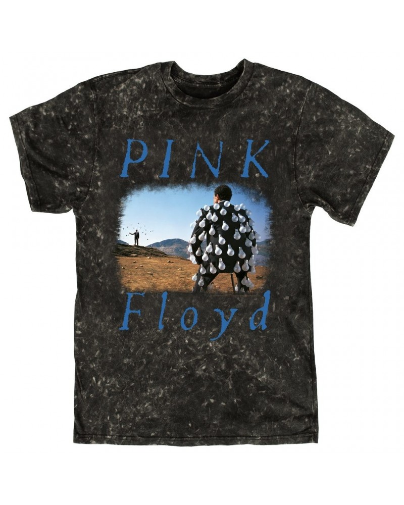 $12.88 Pink Floyd T-shirt | Delicate Sound Of Thunder Album Design Distressed Mineral Wash Shirt Shirts