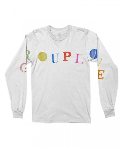 $22.50 GROUPLOVE LOGO RAINBOW UNISEX LONGSLEEVE Shirts