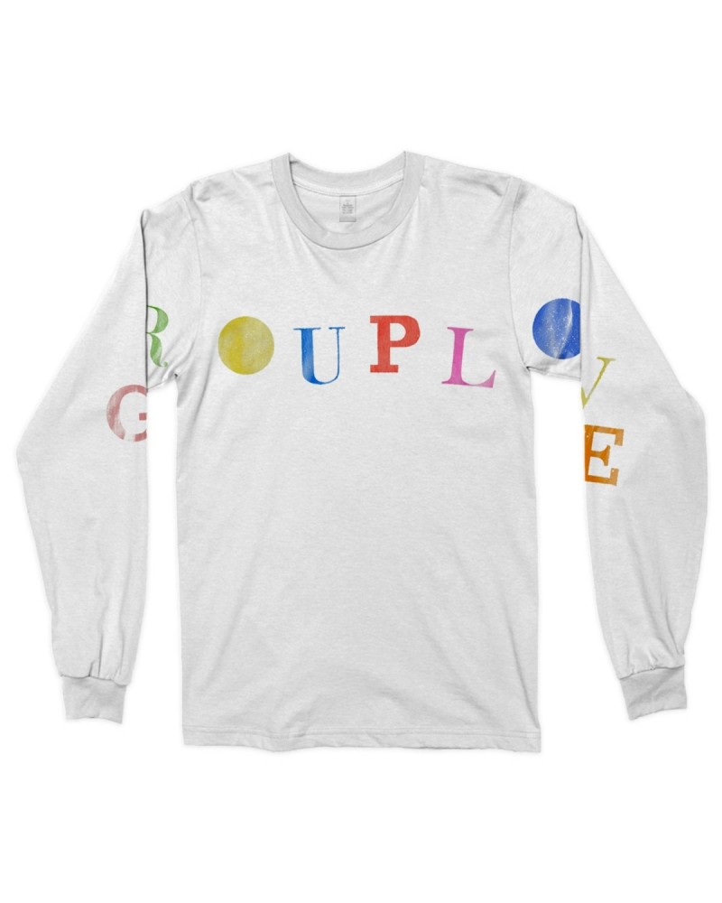 $22.50 GROUPLOVE LOGO RAINBOW UNISEX LONGSLEEVE Shirts