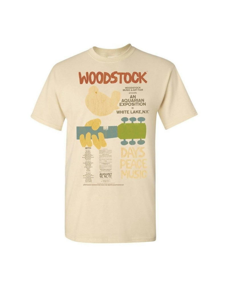 $9.90 Woodstock Line Up T-Shirt Shirts