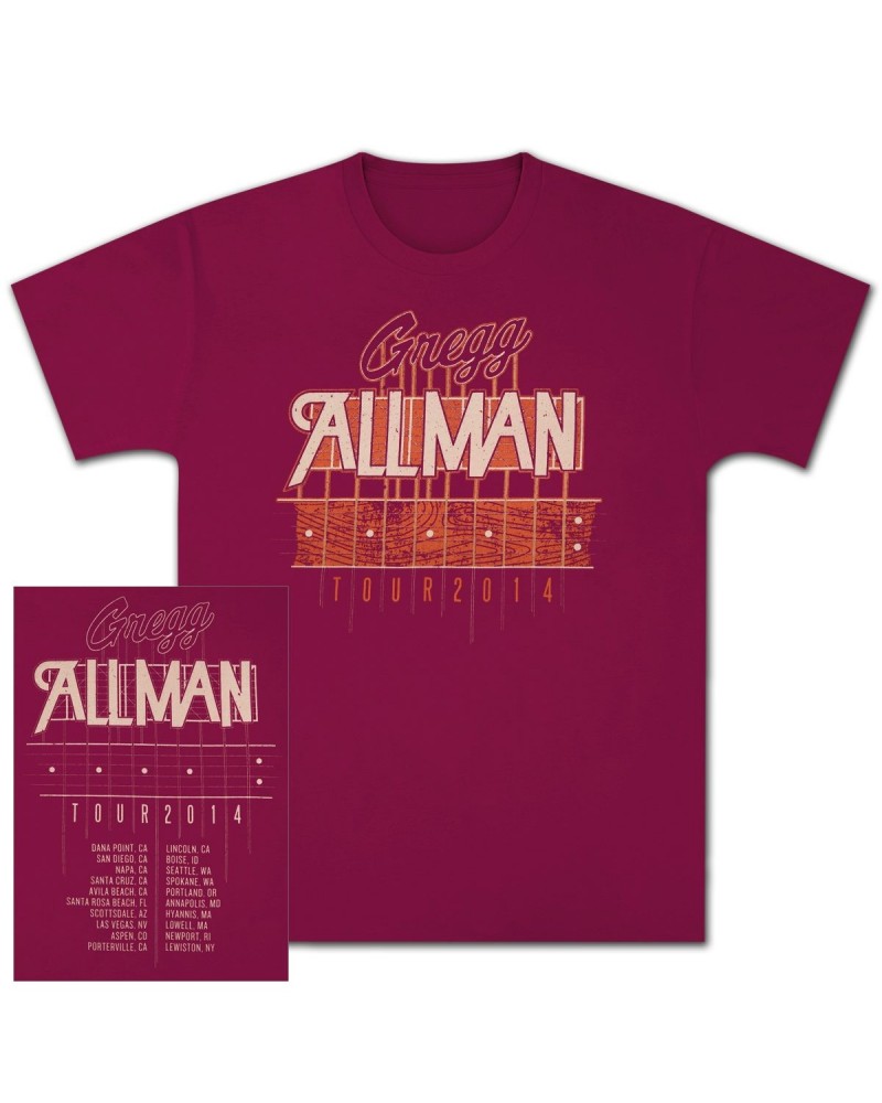 $10.00 Gregg Allman 2014 Tour T-Shirt Shirts