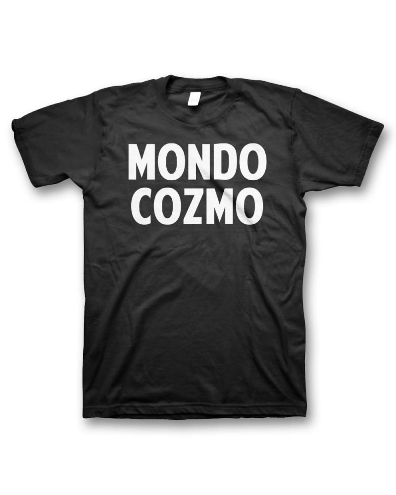 $9.00 Mondo Cozmo Logo T-Shirt - Black Shirts