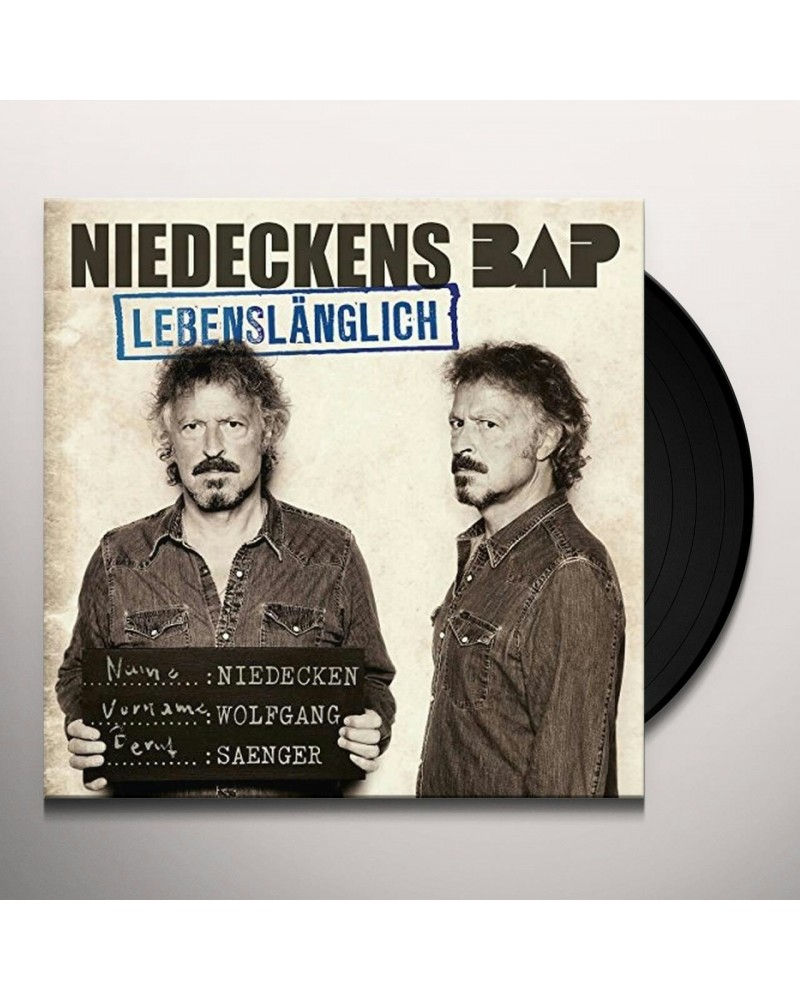 $14.08 Niedeckens BAP LEBENSLAENGLICH Vinyl Record Vinyl