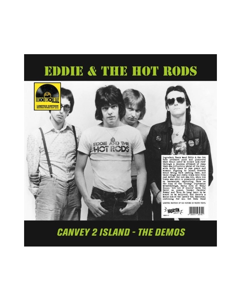 $15.77 Eddie & The Hot Rods LP Vinyl Record - Canvey 2 Island - The Demos (White Vinyl) Vinyl