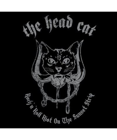 $9.00 Head Cat ROCK N' ROLL RIOT ON THE SUNSET STRIP - SILVER Vinyl Record Vinyl