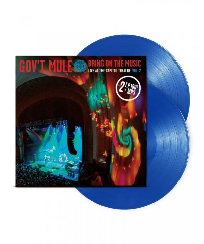 $17.60 Gov't Mule 4-LP Red & Blue Splatter Vinyl Bundle: Bring On The Music / Live at The Capitol Theatre Vinyl