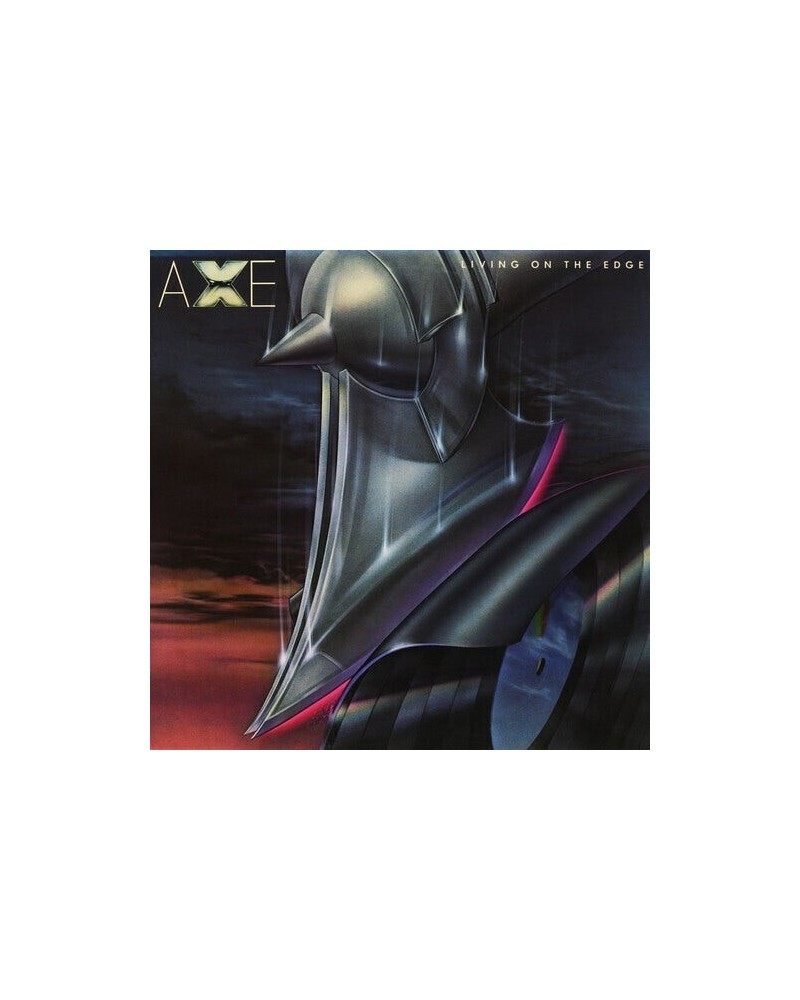 $13.05 Axe LIVING ON THE EDGE (BLUE VINYL) Vinyl Record Vinyl