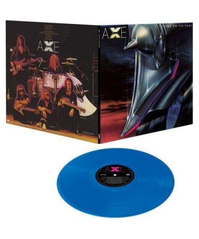 $13.05 Axe LIVING ON THE EDGE (BLUE VINYL) Vinyl Record Vinyl