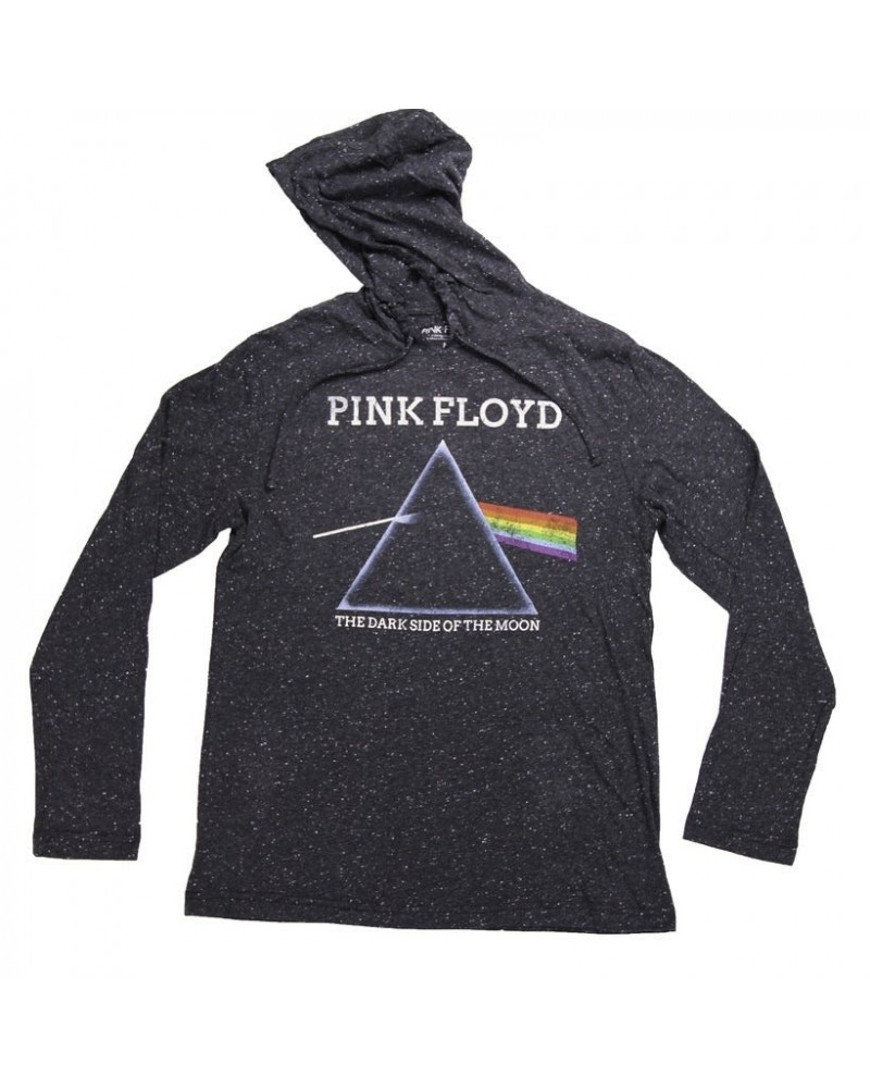 $17.85 Pink Floyd Speckled Snow Pullover Prism Hoodie Sweatshirts