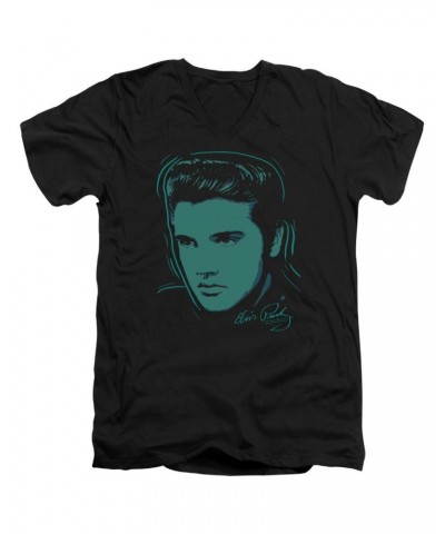 $7.98 Elvis Presley T Shirt (Slim Fit) | YOUNG DOTS Slim-fit Tee Shirts