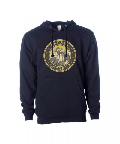 $22.05 Anders Osborne Orpheus and the Mermaids Unisex Navy Blue Hoodie Sweatshirts