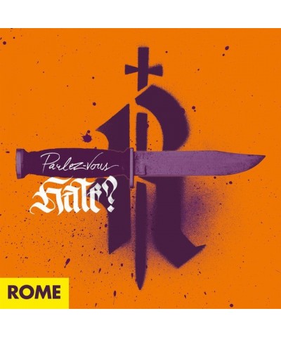 $14.70 Rome PARLEZ-VOUS HATE CD CD