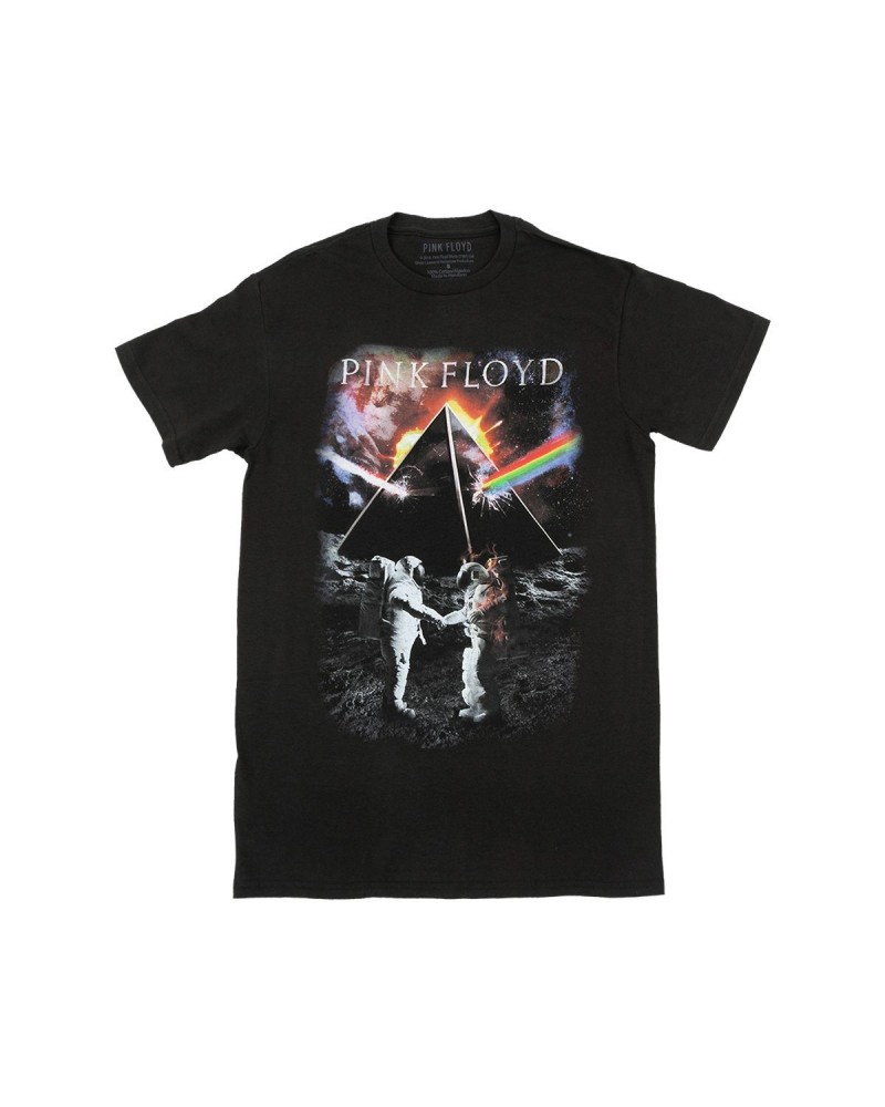 $8.75 Pink Floyd Burning Astronaut Prism T-shirt Shirts