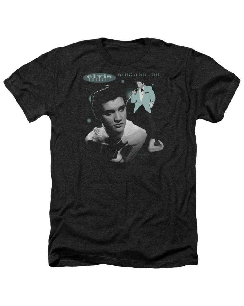 $7.48 Elvis Presley Tee | TEAL PORTRAIT Premium T Shirt Shirts