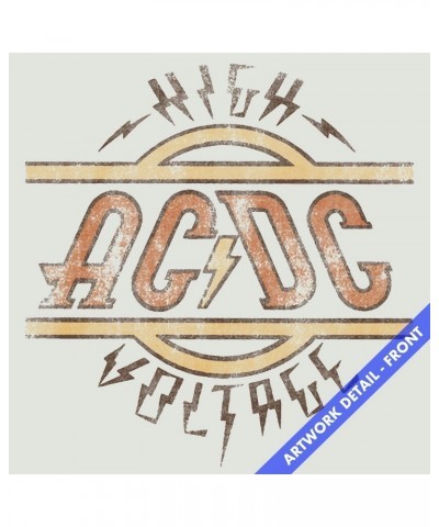 $5.63 AC/DC T-Shirt | High Voltage Album Art T-Shirt Shirts