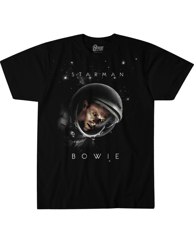 $10.80 David Bowie Starman Black T-Shirt Shirts