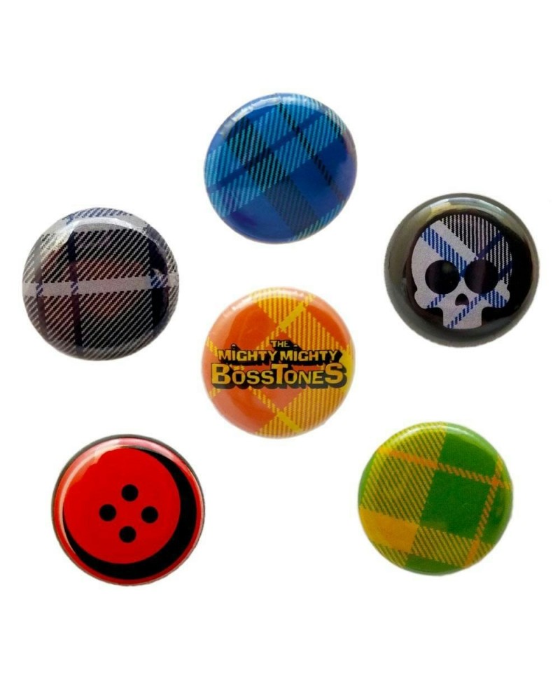 $3.42 Mighty Mighty Bosstones 6 Button Set Accessories