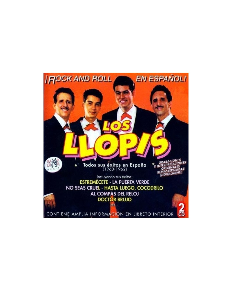 $9.80 Los Llopis TODOS SUS EXITOS EN ESPANA (1960-1962) CD CD