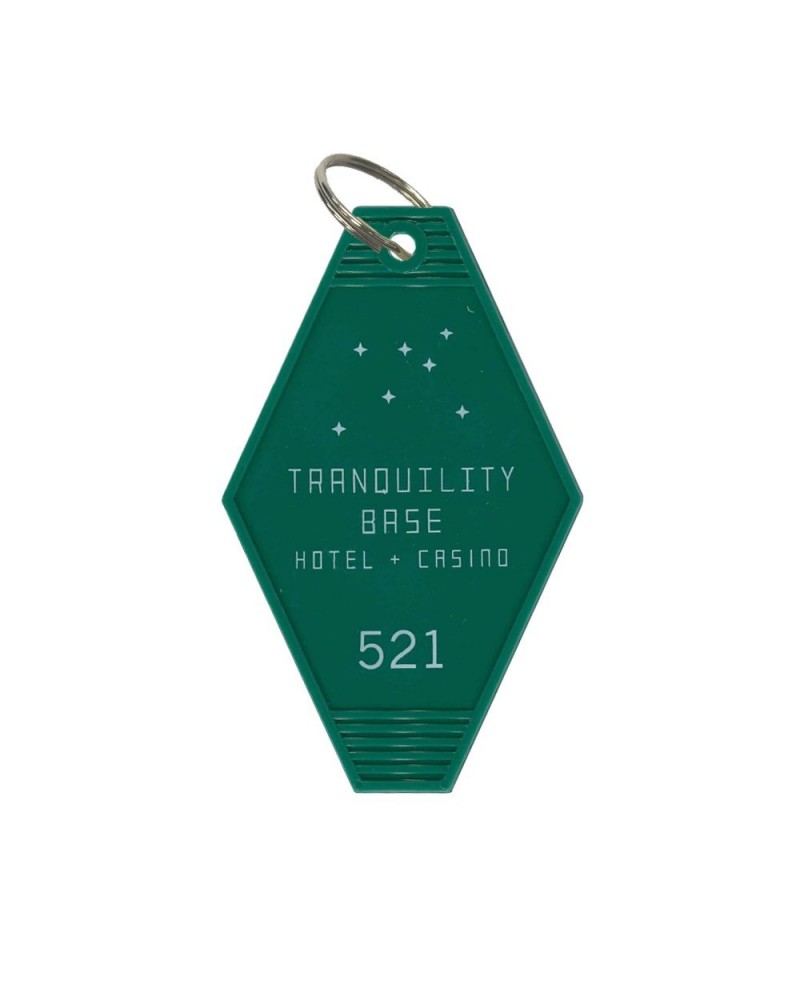 $4.07 Arctic Monkeys TRANQUILITY BASE HOTEL + CASINO' KEY RING (GREEN) Accessories