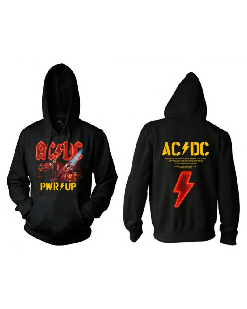 $26.65 AC/DC Neon Live Black Pullover Hoodie Sweatshirts