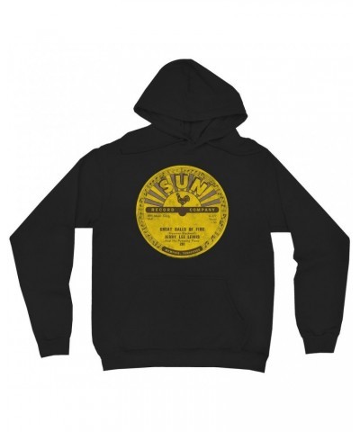 $19.98 Jerry Lee Lewis Hoodie | Great Balls Of Fire Record Label Distressed Hoodie Sweatshirts