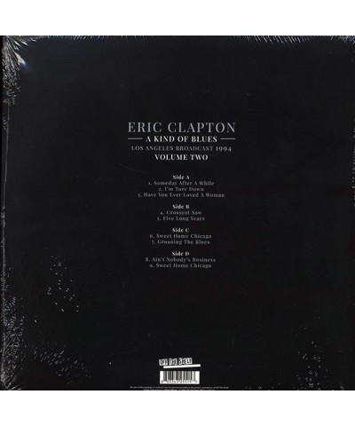 $19.34 Eric Clapton LP - A Kind Of Blues Volume 2: Los Angeles Broadcast 1994 (2xLP) (Vinyl) Vinyl