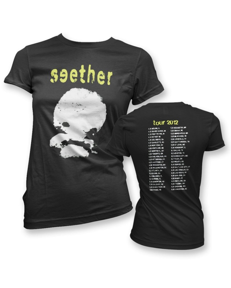 $7.20 Seether Mushroom Cloud Tour T-Shirt - Women's Shirts