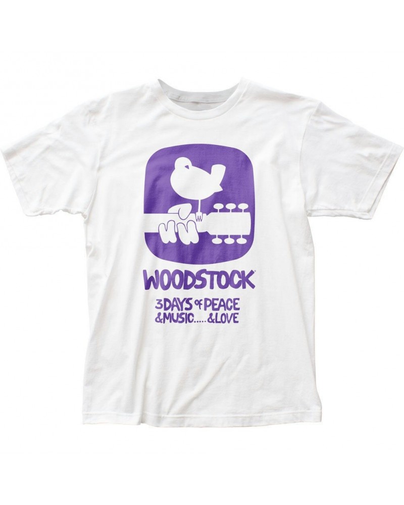 $2.25 Woodstock Purple Logo T-Shirt Shirts